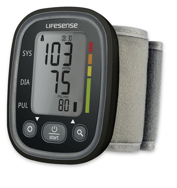 Automatic Digital Wrist Blood Pressure Monitor Black - RnR Galore