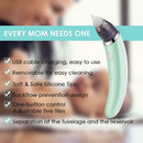 Baby Nasal Aspirator Electric Safe Hygienic Nose Cleaner Snot Sucker For baby (Green) - RnR Galore