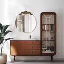 Baroque Antique Round Wall Mirror D�cor 60x64.5cm - RnR Galore