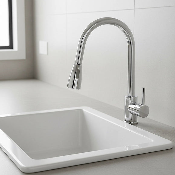 Basin Mixer Pull - Down Tap Faucet - Kitchen Laundry Bathroom Sink - RnR Galore