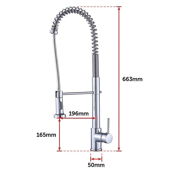 Basin Mixer Pull - Out Kitchen Tap Faucet Laundry Sink - RnR Galore