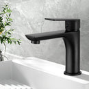 Bathroom Basin Mixer Tap Brass Faucet Vanity Laundry Sink Black - RnR Galore