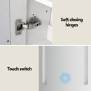 Bathroom Mirror Cabinet LED 500x720mm Medicine Wall Storage - RnR Galore
