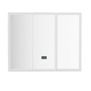 Bathroom Mirror Cabinet LED Light 900x720mm Medicine Wall Storage - RnR Galore