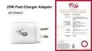 BDI 25W PD Quick Charger AU plug with USB - A and Type - C Ports - RnR Galore
