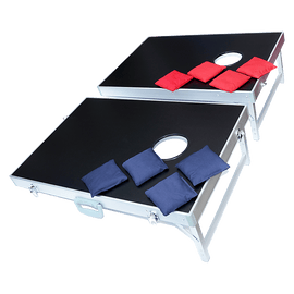Bean Bag Toss Cornhole Game Set Aluminium Frame Portable Design - RnR Galore