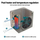 Bestway 4.4kW Pool Heater Water Temperature Heating Fit Pools up to 30,000L - RnR Galore
