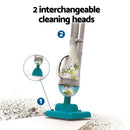 Bestway Pool Cleaner 2 Cleaning Heads Vacuum 6m Hose 1.9m Aluminium Pole - RnR Galore
