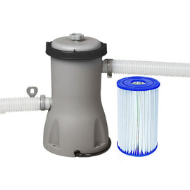Bestway Pool Pump Cartridge Filter 530GPH 2006L/H Flowclear? Filters Cleaner - RnR Galore
