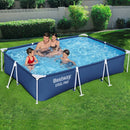 Bestway Swimming Pool 300x201x66cm Steel Frame Above Ground Pools w/ Filter Pump 3300L - RnR Galore