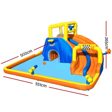 Bestway Water Slide 551x502x265cm Kids Play Park Inflatable Swimming Pool - RnR Galore