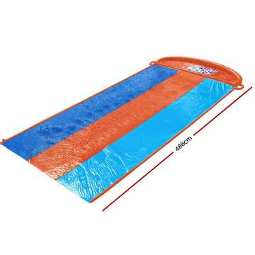 Bestway Water Slide Slip Kids 488cm Triple Slides - RnR Galore