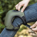 Black Adjustable Gardening Knee Pads - Comfortable Neoprene Knee Protectors for Weeding & Outdoor Work - RnR Galore