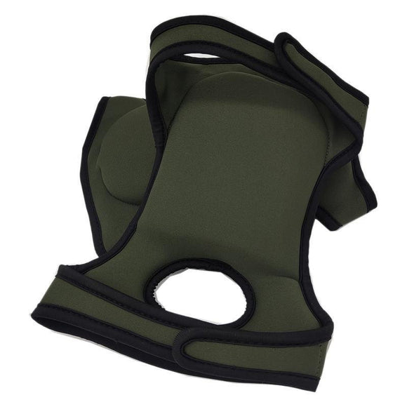 Black Adjustable Gardening Knee Pads - Comfortable Neoprene Knee Protectors for Weeding & Outdoor Work - RnR Galore