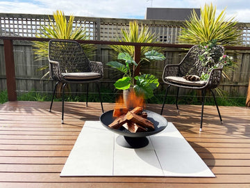 Black Lassen Cast Iron Fire Pit - RnR Galore