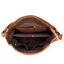 Blue Womens Soft PU Leather Hobo Bag - Large Casual Tote Handbag with Adjustable Crossbody Strap - RnR Galore