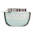 Bread and Butter Electroplate Icy Snowflake Mini Mix Bowl Set - RnR Galore