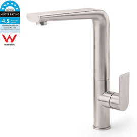 Brushed Nickel New Design Kitchen Mixer Sink Tap Laundry Faucet Swivel Spout - RnR Galore