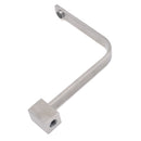 Brushed Nickel Square Spout Gooseneck Arm High Rise Bathtub Filler Water Outlet - RnR Galore