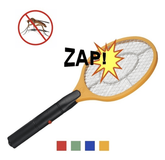 BUG ZAPPER RACKET Fly Mosquito Pest Swatter Net Racquet Electric Insect Killer - RnR Galore