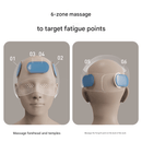 Capless Version Electric Head Massage Hat with Inflatable Airbags - 6 - Zone Scalp Therapy for Relaxation and Sleep Aid - RnR Galore