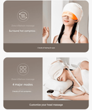 Capless Version Electric Head Massage Hat with Inflatable Airbags - 6 - Zone Scalp Therapy for Relaxation and Sleep Aid - RnR Galore