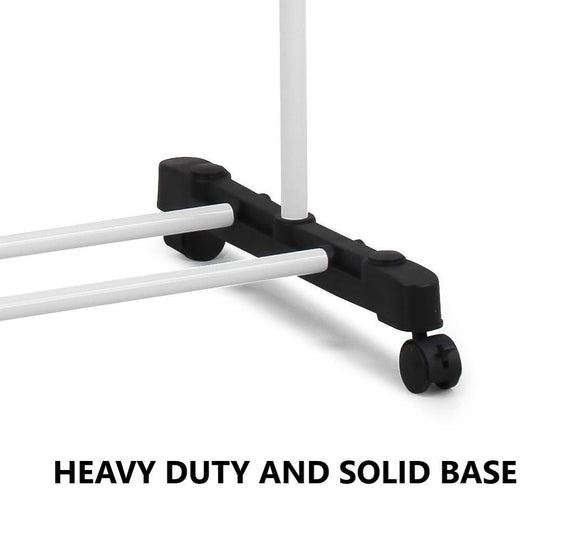 CARLA HOME Folding 3 Tier Clothes Laundry Drying Rack with Stainless Steel Tubes for Indoor & Outdoor Home - RnR Galore