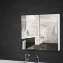 Cefito Bathroom Mirror Cabinet 750x720mm White - RnR Galore