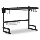 Cefito Dish Drying Rack for Kitchen Storage Organisation Kitchen Sink Organiser Dish Drainer - RnR Galore