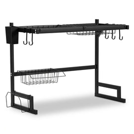 Cefito Dish Drying Rack for Kitchen Storage Organisation Kitchen Sink Organiser Dish Drainer - RnR Galore