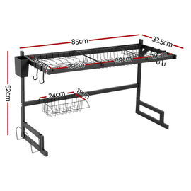 Cefito Dish Drying Rack for Kitchen Storage Organisation Kitchen Sink Organiser Dish Drainer - RnR Galore