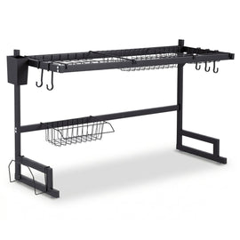 Cefito Dish Drying Rack for Kitchen Storage Organisation Kitchen Sink Organiser Dish Drainer - RnR Galore