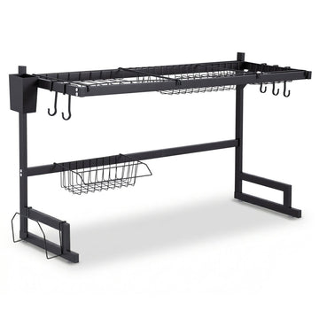 Cefito Dish Drying Rack for Kitchen Storage Organisation Kitchen Sink Organiser Dish Drainer - RnR Galore