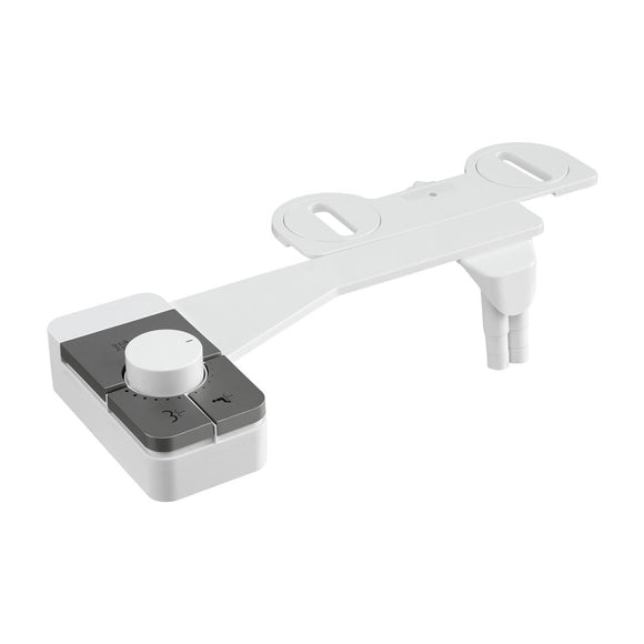 Cefito Non - Electric Ultra - Slim Bidet Attachment Detachable Bidet with Dual Nozzle Frontal & Rear Wash Adjustable Water Pressure Cold Water Toilet Bide - RnR Galore
