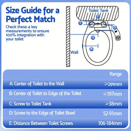 Cefito Ultra - Slim Bidet Attachment Detachable Bidet with Self - Cleaning Dual Nozzle Non - Electric Adjustable Water Pressure, Cold Water Toilet Bide - RnR Galore