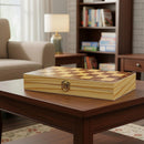 Chess Board Games Folding Large Chess Wooden Chessboard Set Wood Toy Gift - RnR Galore
