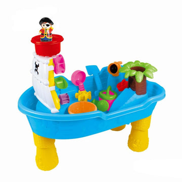 Children's Pirate Theme Ship Sand & Water Table for Creative Play - RnR Galore
