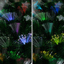 Christabelle 1.5m Enchanted Pre Lit Fibre Optic Christmas Tree Stars Xmas Decor - RnR Galore