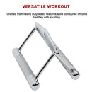 Close Grip Seated Row Handle – Triangle Cable Attachment Bar for Gym Machines - RnR Galore