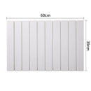 Collapsible Diatom Mud Bath Mat - Quick Dry, Non - Slip, Odor - Free Absorbent Pad(white) - RnR Galore