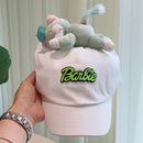 Cute Plush - Decorated Baseball Cap(white) - RnR Galore