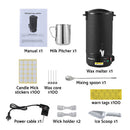 Devanti 10L Wax Melter Candle Making 1520W Melting Pot Furnace Pour Spout Soap - RnR Galore