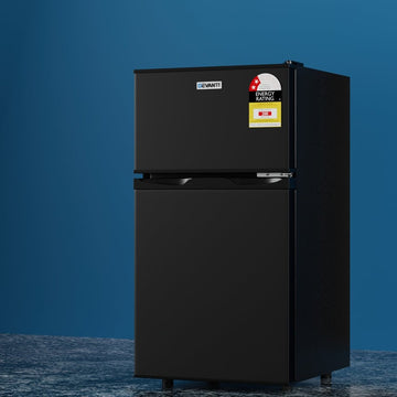 Devanti 80L Bar Fridge Mini Freezer Refrigerator Black - RnR Galore
