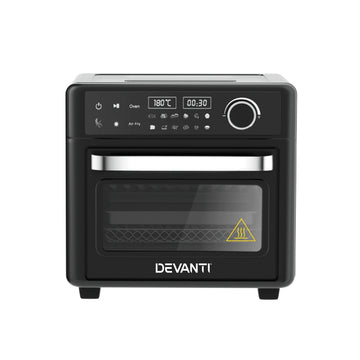 Devanti Air Fryer 15L LCD Fryers Oven - RnR Galore