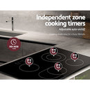 Devanti Electric Ceramic Cooktop 77cm - RnR Galore
