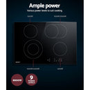 Devanti Electric Ceramic Cooktop 77cm - RnR Galore