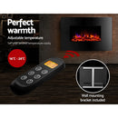 Devanti Electric Fireplace Fire Heater 2000W - RnR Galore