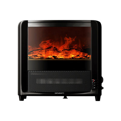 Devanti Electric Fireplace Fire Heaters 2000W - RnR Galore