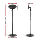Devanti Electric Patio Heater 2000W - RnR Galore