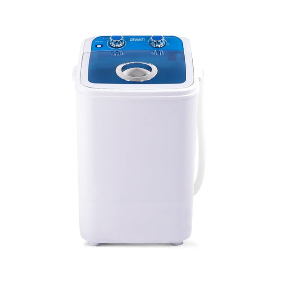 Devanti Portable Washing Machine 4.6KG Blue - RnR Galore